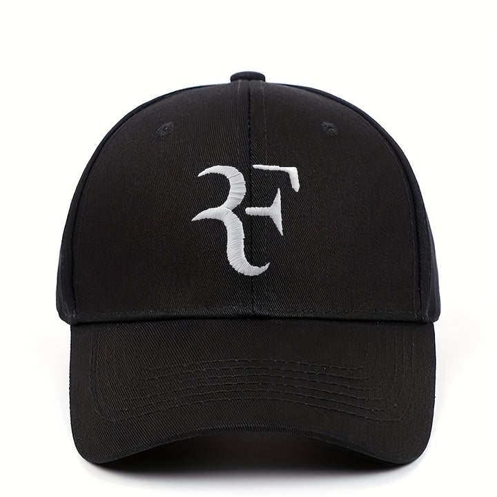 Gorra de Béisbol Unisex Ajustable y Transpirable con Bordado de F para Deportes al Aire Libre