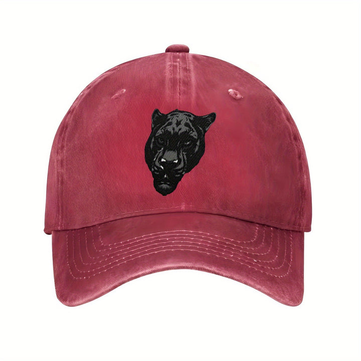 Gorra de Béisbol Unisex con Estampado de Tigre - Diseño de Cara de Animal en y Dorado, Gorra Deportiva Transpirable con Cabeza de Tigre y Patrón de Rayas, Cómoda para Gimnasio, Exteriores y Uso Diario, Declaración de Moda Unisex, Estampado de Tigre Modern