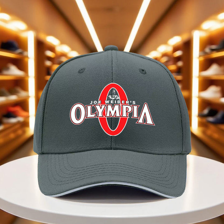 1 Gorra de Béisbol Joe Weider's Olympia - Ligera y Ajustable, para Gimnasio, Deportes, Halloween, Acción de Gracias - Gorro Casual Atlético para Hombres y Mujeres