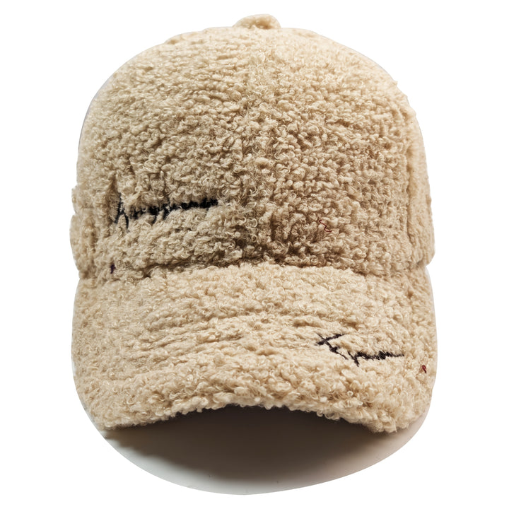 Gorra de béisbol de ala ancha para mujer - Gorra snapback ligera y ajustable con textura suave tipo felpa, Borgoña/Rojo - Calidez para invierno, eventos diarios y formales - Ajuste no elástico para cabezas grandes, Sombrero de invierno, Sombrero elegante,