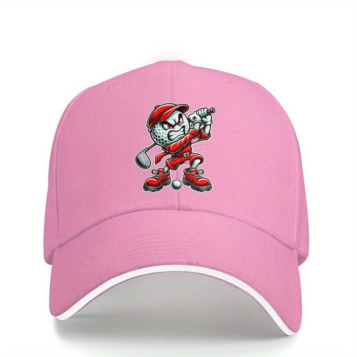 Gorra de béisbol ligera y transpirable para hombre con diseño de golf, ajustable, ideal para actividades al aire libre como pesca, senderismo y ciclismo