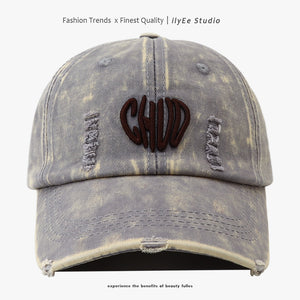 Gorra de Béisbol Bordada CHUD - Gris