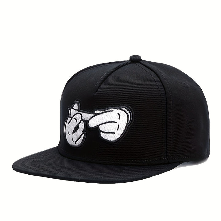 Gorra de Béisbol Snapback Bordada - Ligera, Visera Curva para Protección Solar, Gorra Casual para Deportes al Aire Libre. Tejido de Tela