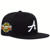 1 gorra de béisbol bordada con fuente gótica para hombre, sombrero casual para exteriores, ideal para uso diario y en la calle en todas las estaciones, Sombrero para Exteriores,Uso para Todas las Estaciones,Sombrero Elegante,Moda Urbana,Gorra Ligera,Co...