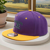 1 Gorra de Béisbol Ajustable para Hombre - Diseño con Logo Boston Champions y Bloque de Colores Rojo/, 100% Poliéster, Estilo Streetwear para Looks Casuales