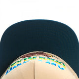 KUSHSTOCK Gorra de Béisbol para Hombre con Oso de Dibujos Animados y Logo KUSHSTOCK - Gorra Snapback Transpirable de Secado Rápido, /RojoRojo