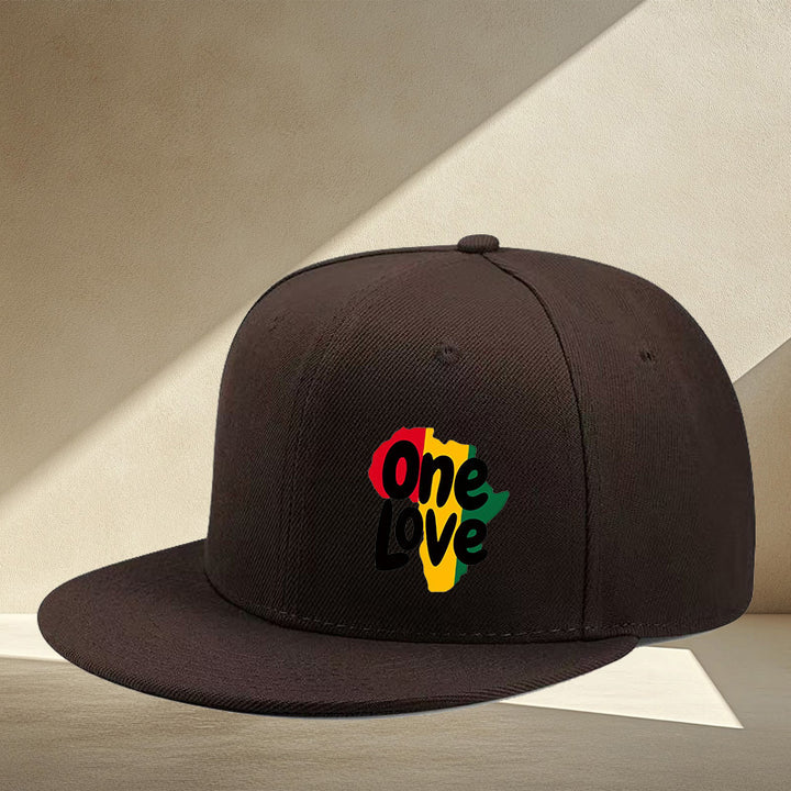 Gorra de béisbol estilo LOVE combinado: moda hip-hop para hombres y mujeres, talla ajustable, estilo urbano sencillo y casual, visera plana, adecuada para todas las estaciones, estilo único