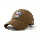 Nueva gorra de béisbol retro americana con letra NICE bordada, estilo hip-hop, para hombres y mujeres, gorro unisex de moda urbana, accesorio de moda versátil