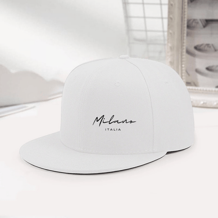 Gorra de Béisbol de Ala Ancha para Hombres - Talla Grande, Visera Curva Negra y Panel Blanco Ajustable, Sombrero Transpirable de Estilo Hip-Hop para Baile, Primavera/Otoño (Ajusta a Curvas de Cara 0)