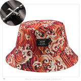 Conjunto de dos piezas: gorra y collar decorativo, nuevo estilo hip-hop, bordado exquisito, ligero y transpirable, ideal para viajes, regalo perfecto para vacaciones