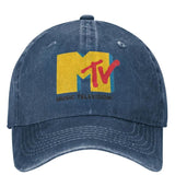 Gorra de golf 2025, MTV, casual, de béisbol, música de verano, televisión, gorra de camionero, ajustable, deportes al aire libre, gorra de béisbol para hombres adultos, Y2K