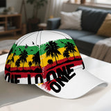 1pc Gorra Ajustable Snapback con Estampado 2D Reggae Vibes One Love - Impresión Vibrante de Cuerpo Completo, Ideal para Deportes, Running y Moda Urbana al Aire Libre