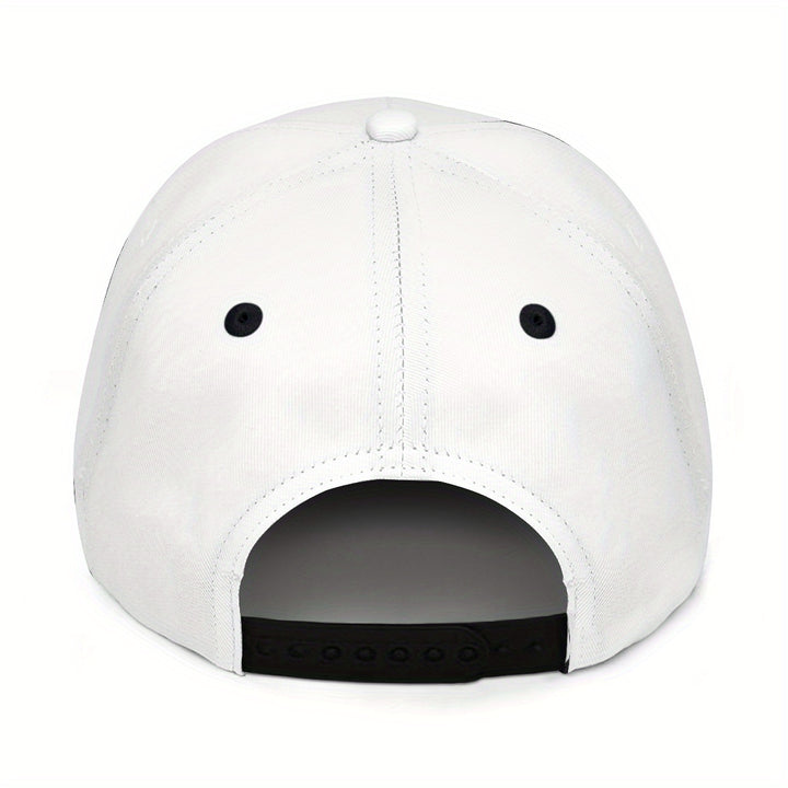Gorra Unisex de Anime con Protección Solar UPF - Visera Curva Recubierta de PVC, Estructura y Acolchado de Resina ABS, Lavable a Máquina para Uso Exterior, Ropa Casual para Hombres y Mujeres, Adecuada para Todas las Estaciones