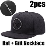 Dos Piezas Gorra de Béisbol Estilo Hip Hop con Bordado de Estrella, Estilo Urbano, Deportivo y Casual, Sombrero de Sol Unisex para Parejas, Ideal para Viajes y Regalos, Accesorio de Viaje,Accesorios de Cabeza a la Moda,Moda Unisex,Ajuste Cómodo,Tejido Tra