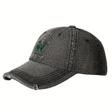 Gorra de Béisbol Unisex Estilo Coreano con Bordado Simple y Visera Suave para Primavera/Verano