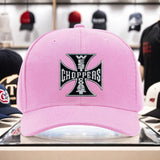 1 gorra fresca con estampado de West Coast Choppers, tejido ligero de poliéster, construcción ligera, gorra de pesca adecuada para todos los géneros, duradera para uso en las cuatro estaciones, ideal para aventuras de moda urbana