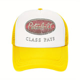 Gorra de béisbol PETERBILT para hombres y mujeres, malla ligera transpirable con cierre de snapback, poliéster, ideal para uso diario y vestimenta casual, adecuada para todas las estaciones, buena opción para regalos de vacaciones