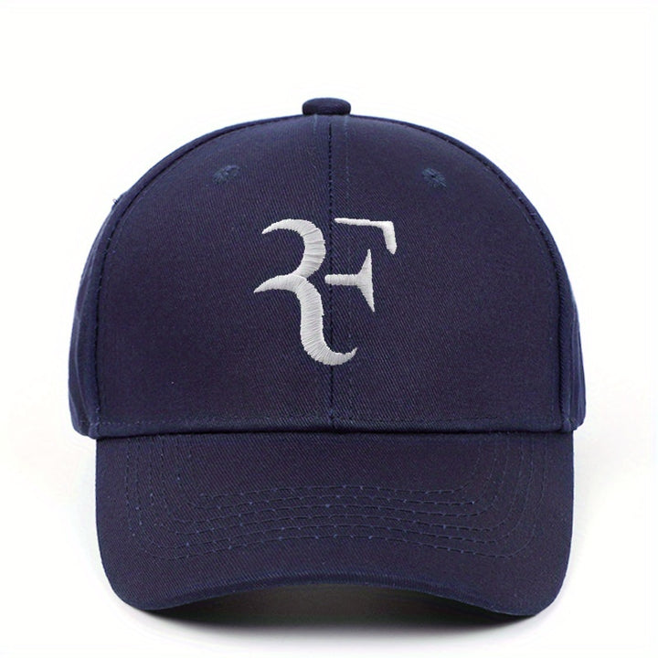 Gorra de Béisbol Unisex Ajustable y Transpirable con Bordado de F para Deportes al Aire Libre