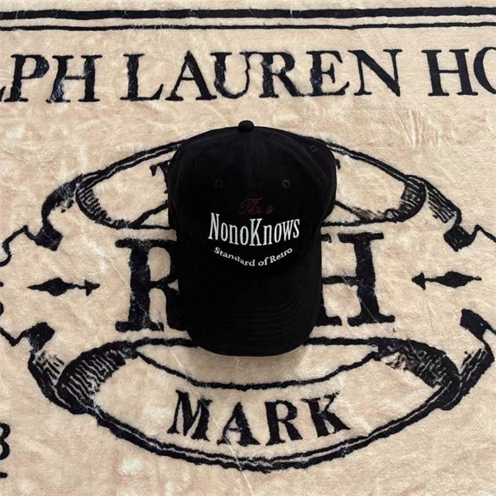 Gorra de Béisbol Ajustable con Letras/Logo 3D para Hombres y Mujeres, Bordado Lavable a Mano, Ideal para Looks Diarios, Sesiones de Fotos y Eventos Navideños