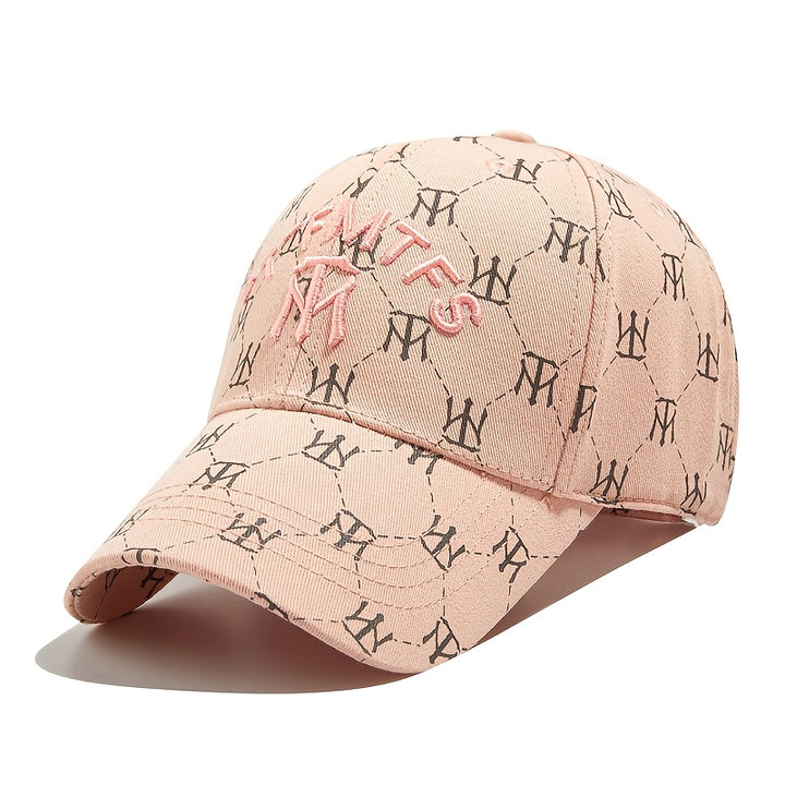 Gorra de Béisbol Shule Water OBM con Bordado Completo, Sombrero Casual para Adolescentes y Estudiantes, Gorra Versátil de Moda con Alfabeto en Tela Transparente para Hombres y Jóvenes, Protección Solar al Aire Libre