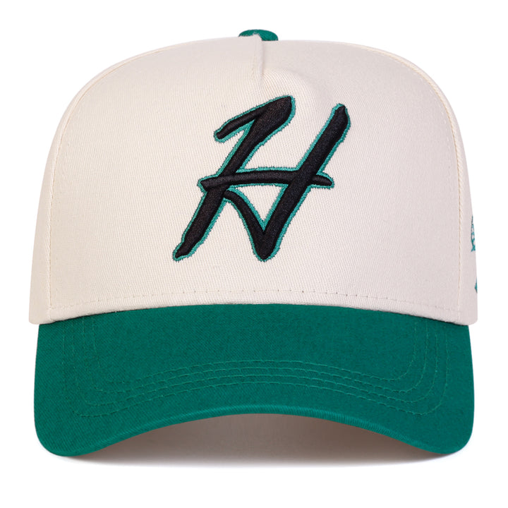 1 Gorra de béisbol de 5 lados con letra H para hombre, ajustable para verano, ideal para conductores de camiones, uso casual al aire libre, primavera, otoño, viajes y playa.