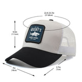 Gorra de Béisbol con Logo de Pesca de Tiburón para Hombres y Mujeres - Gorra de Camionero Ajustable con Cierre de Snapback, Parte Trasera de Malla Transpirable, Diseño de 6 Paneles e Impresión de Escamas de Tiburón, Gorra Unisex Ligera para Pesca, Playa,