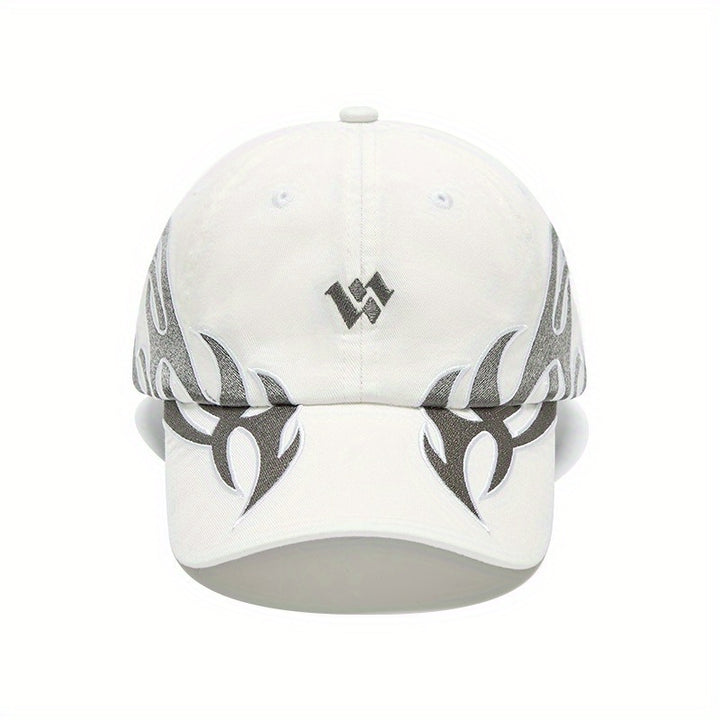 Gorra de Béisbol con Brodería Llama Hip-Hop Callejero para Hombre y Mujer, Versión Coreana Sombrera Pato Multifuncional