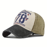 Gorra de Béisbol Retro Versátil con Estampado 78 para Parejas, Visera Deportiva Casual al Aire Libre y Fiesta, Ala Curva