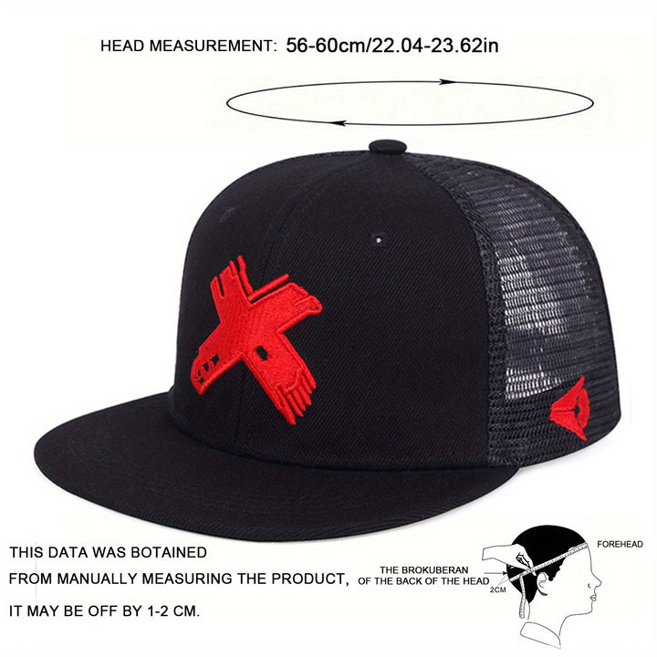 Una gorra de béisbol bordada para hombre ajustable, adecuada para actividades al aire libre, protección solar y uso casual durante la primavera y el otoño, perfecta para viajes, salidas a la playa y fiestas.