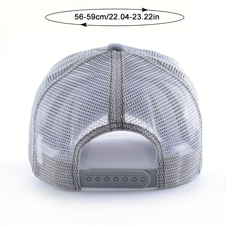 Gorra de verano transpirable para hombre Deportes al aire libre casual Bordado Animal Gorra de béisbol para hombres y mujeres Hip Hop