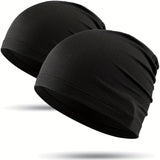 Gorra de calavera de malla 3D transpirable para hombre y mujer - Ajuste elástico, cierre ajustable con visera, ligera y cómoda para ciclismo, gimnasio, running, deportes de verano - Negra, accesorios de ciclismo, diseño elegante, gorro duradero