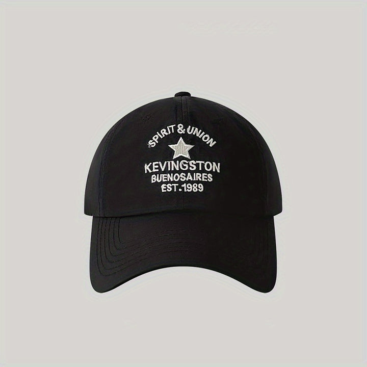 Gorra de béisbol bordada de secado rápido delgada para mujer - Sombrero de sol transpirable con hebilla ajustable, diseño ligero y elegante, perfecto para actividades al aire libre, ropa casual y regalos de vacaciones, sombrero de sol.