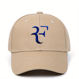 Gorra de Béisbol Unisex Ajustable y Transpirable con Bordado de F para Deportes al Aire Libre