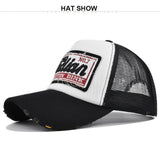 Gorra de Béisbol Unisex Transpirable para Verano - Diseño de Malla Bordada para Máxima Ventilación - Perfecta para Días Calurosos de Verano, Entusiastas de la Pesca y Fans del Hip Hop