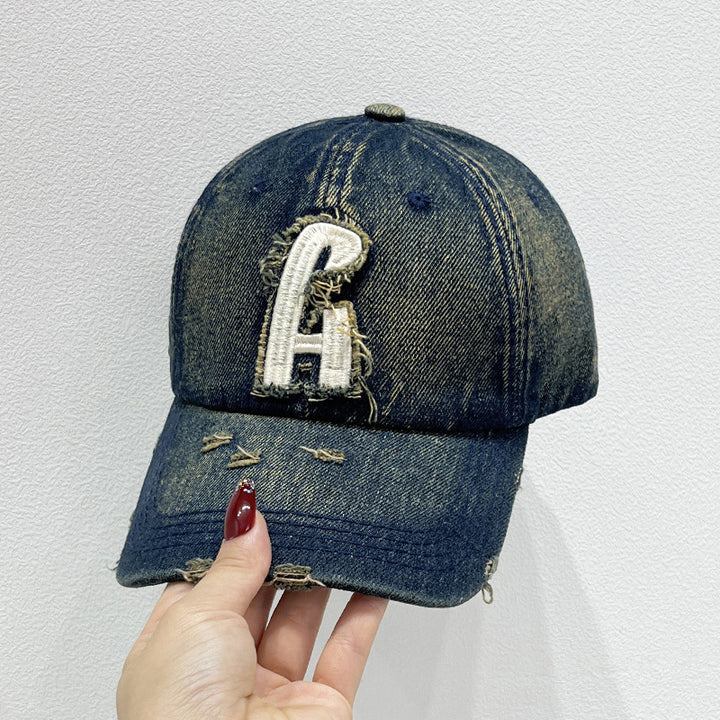 Gorra de Béisbol Retro para Hombres y Mujeres, Ajustable con Cierre de Snapback, Logo Decorado - Visera Ancha para Deportes al Aire Libre, Uso Casual, Escudo (Ajuste Sin Elasticidad)