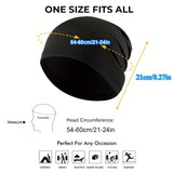 Gorra de calavera de malla 3D transpirable para hombre y mujer - Ajuste elástico, cierre ajustable con visera, ligera y cómoda para ciclismo, gimnasio, running, deportes de verano - Negra, accesorios de ciclismo, diseño elegante, gorro duradero