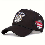 Gorra de Béisbol Ajustable para Hombre con Diseño de Garra de Oso - Elegante, Ligera y Transpirable para Actividades al Aire Libre, Viajes y Vacaciones en la Playa