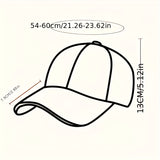 Gorra de béisbol bordada 93 + llavero, patrón de bordado 3D de alta calidad para autos, motocicletas, sombreros de viaje con ajuste regulable, adecuado para equipos al aire libre y mochilas decorativas unisex