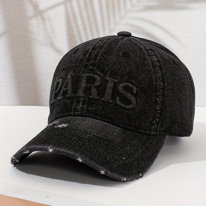[Gorra de Béisbol Ajustable 100% Algodón] Gorra de Béisbol Ajustable Ligera 100% Algodón - Sombrero de Estilo Urbano para Ropa Casual de Calle y Actividades al Aire Libre
