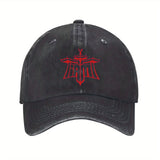 Gorra de Béisbol de Artes Marciales Japonesas de Moda - Unisex, Transpirable y Cómoda, Sombrero Deportivo Casual con Estampado de Logo de Jujutsu/Kenjutsu/Ninjutsu, Entrenamiento de Artes Marciales y Atuendo Casual para Hombres y Mujeres, Accesorio de Mod