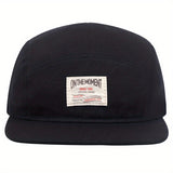 Tela. 1 pieza de tela para etiqueta, gorro hip-hop de cinco paneles para hombre. Tela.