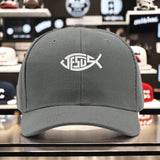 1 gorra fresca con estampado de espina de pescado, tejido ligero de poliéster, tacto suave, gorra estilo camionero, adecuada para todos los géneros, fácil de llevar, diseño atemporal, ideal para noches de fogata y aventuras