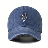 Gorra de béisbol lavada y transpirable, ajustable para golf, unisex, moda verano Y2K, parejas, ala curva, para hombre y mujer