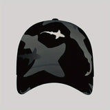 Sombrero de sol ligero CUTEHSJ - Estilo negro y gris con diseño de camuflaje, cierre ajustable con hebilla, perfecto para la playa, actividades al aire libre, pesca y vacaciones, ropa de cabeza al aire libre | Diseño de camuflaje | Tela de poliéster