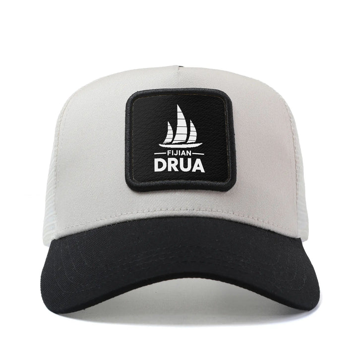 Gorra de béisbol para hombres y mujeres, con diseño de logo de Drua Fijiano, ajustable, para pesca, con parte trasera de malla, ideal para verano, hip hop, anime, deportes al aire libre, moda, unisex, ligera, transpirable, con tela transpirable, gorra de