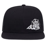 Gorra De Béisbol De Bordado De Brújula Gorra De Camionero De Malla De Moda Y Estilo Hip Hop Gorra Ajustable Y Ligera Con Broche Para Mujeres Y Hombres