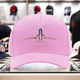 1pc Gorra de Piloto para Hombres y Mujeres - Diseño con Avión &amp; Cola del Aeroplano, Poliéster Ligero Resistente a Arrugas, Sombrillo Todo Clima al Aire Libre para Entusiastas de la Aviación, Pilotos, Eventos Casuales e Formales - Regalo Para Pilot (/Gris/
