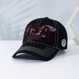 1 ud Gorra de Béisbol Lavada y Estilosa - Accesorio de Moda Suave para Primavera y Verano con Letra Bordada en 3D, Sombrero Casual Unisex para Actividades al Aire Libre