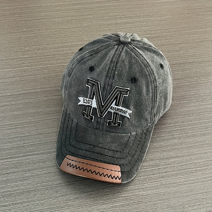 2025 Sombrero de estilo nuevo para hombres y adolescentes, gorra unisex de primavera y otoño, gorra de moda de verano con forma de pico de pato, gorra de béisbol suave para hombres y adolescentes. Adecuada para adolescentes.