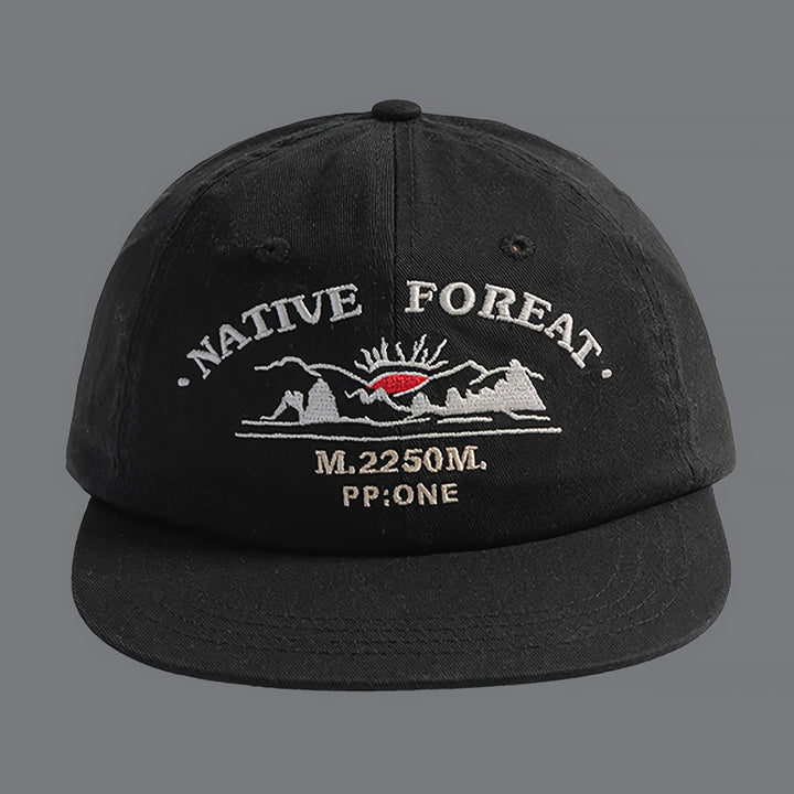 Gorra de Béisbol Hip-Hop con Diseño Bordado - Ajustable, Ligera Snapback para Hombres y Mujeres, Ideal para Navidad